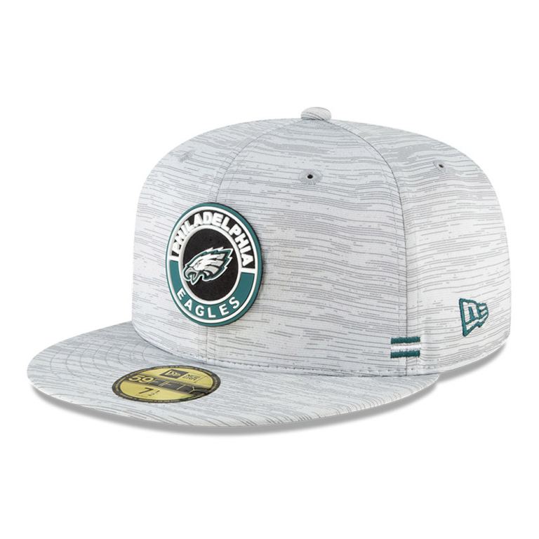 Gorras New Era 59fifty Grises - Philadelphia Eagles Sideline 06932OQMA